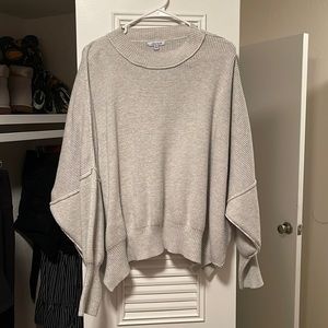 Grey cozy sweater
